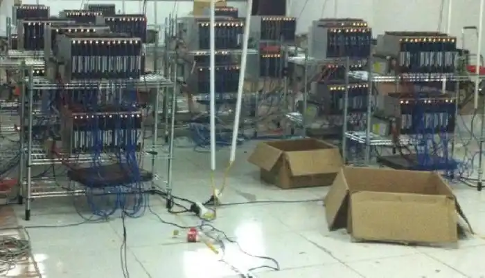 Solar powered mining farm